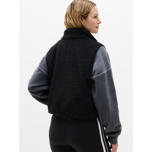 New Athleta M In the Clouds Vest Black Medium - Picture 6 of 8